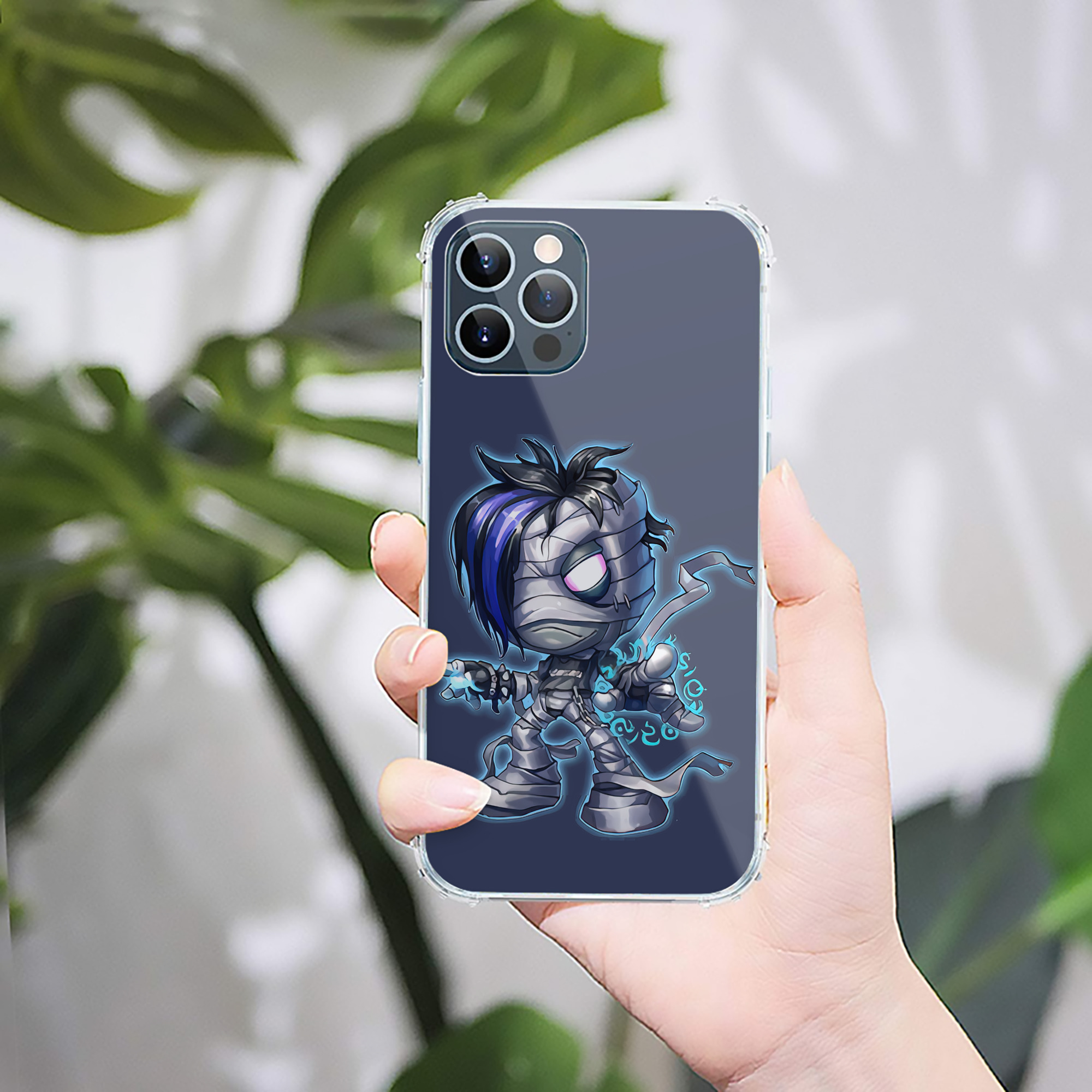 （画像用） リーグ・オブ・レジェンド League of Legends LOL 【iPhone 12シリーズ対応】透明スマホケース（クリアソフトケース）